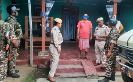 Manipur Police Intensify Raids and Search Operations, 219 Detained for Legal Violations