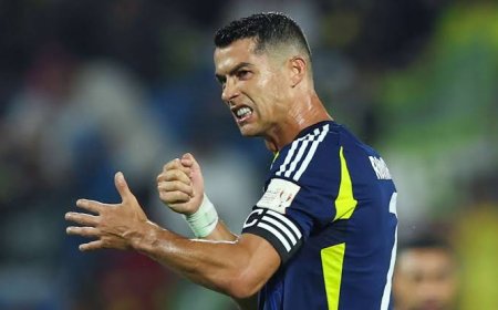 "Ronaldo's Frustration Overshadows Al-Nassr's Defeat in Saudi Super Cup Final"