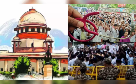 पुलिस क्यों भाग गई? सुप्रीम कोर्ट ने आरजी कर मेडिकल कॉलेज और अस्पताल में सीआईएसएफ सुरक्षा का आदेश दिया!