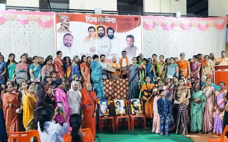 श्रीक्षेत्र मुऱ्हा देवी येथे शिवसैनिक व शिवसेना पदाधिकारी संवाद मेळावा संपन्न.