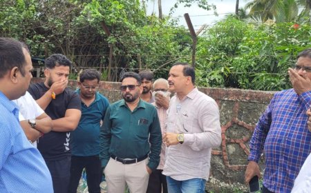 वसईत बेकायदा डंपिंगमुळे मत्स्यव्यवसाय धोक्यात,पालिका ठेकेदारांवर गुन्हा दाखल करण्याची मागणी.