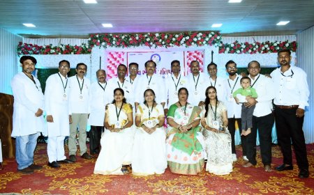 નાલાસોપારામાં નવ સમર્થ પ્રતિષ્ઠાન દ્વારા દ્વિતીય જાહેર વિદ્યાર્થી સત્કાર સમારોહ યોજાયો