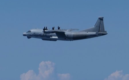 चीन ने जासूसी विमान भेजा जापान, दो मिनट तक मंडराता रहा