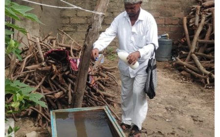 વરસાદે આંશિક વિરામ લેતા પાટણ જિલ્લાના વિવિધ ગામોમાં પાણીજન્ય અને વાહકજન્ય રોગ અટકાયતી પગલા લેવાયા