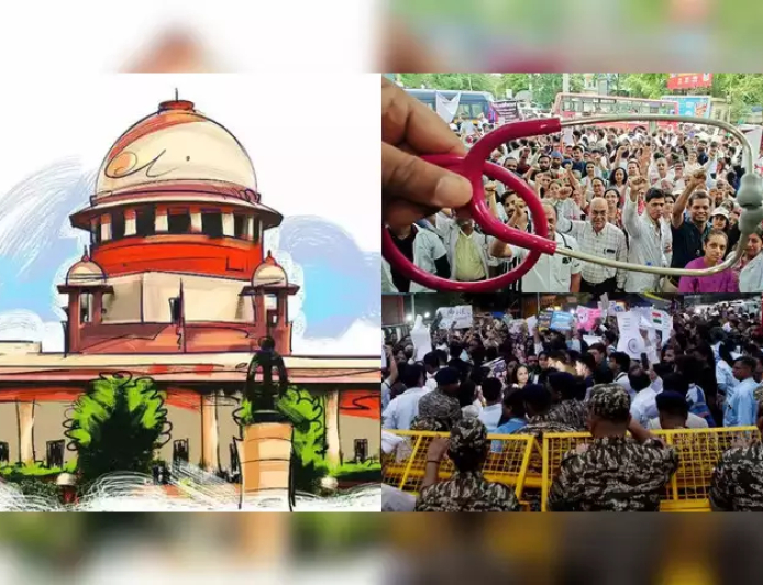 पुलिस क्यों भाग गई? सुप्रीम कोर्ट ने आरजी कर मेडिकल कॉलेज और अस्पताल में सीआईएसएफ सुरक्षा का आदेश दिया!