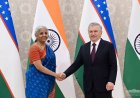 Finance Minister Nirmala Sitharaman Meets President of Uzbekistan