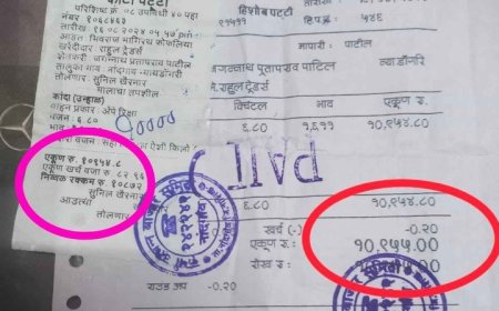 कृषी उत्पन्न बाजार समिती मध्ये कांदा उत्पादक शेतकऱ्यांची लुट ?