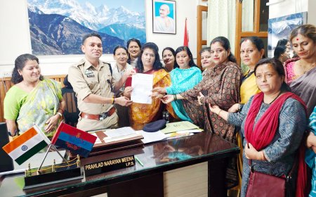 भाजपा महिला मोर्चा ने कांग्रेस पर लगाया दुष्कर्म पीड़िता का नाम उजागर करने का आरोप, एसएसपी ने दिए जांच के आदेश