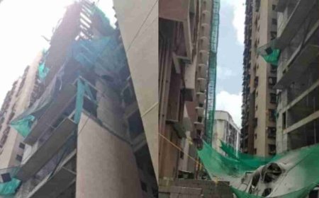 मुंबईत इमारतीचा स्लॅब कोसळून तीन मजूर ठार