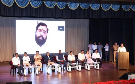 मिरा भाईंदर क्षेत्रातील सी.सी टीव्हीसाठीच्या “मध्यवर्ती शाळा नियंत्रण कक्षाचे” मुख्यमंत्र्यांच्या हस्ते लोकार्पण