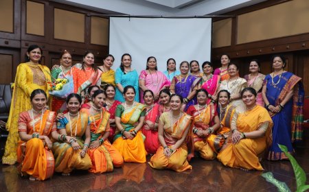 मुख्यमंत्र्यांच्या पत्नी लता शिंदे यांनी केले ठाणे महापालिकेच्या महिला कर्मचाऱ्यांचे कौतुक