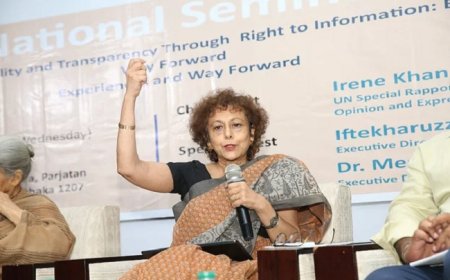 संयुक्त राष्ट्र की विशेष दूत आइरीन खान ने बांग्लादेश में कहा-लोकतंत्र की आत्मा है अभिव्यक्ति की स्वतंत्रता