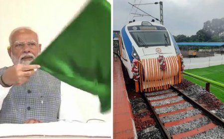 PM Modi virtually flagged off six Vande Bharat trains in Ranchi