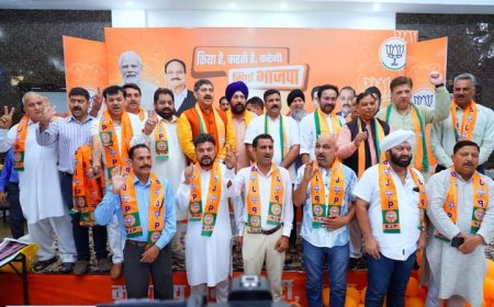 J&K Cong leader’s brother, several others join BJP in Jammu