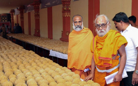 TDP Shows 'Lab Report' on Tirupati Laddus Containing Beef Tallow, YSRCP reacts