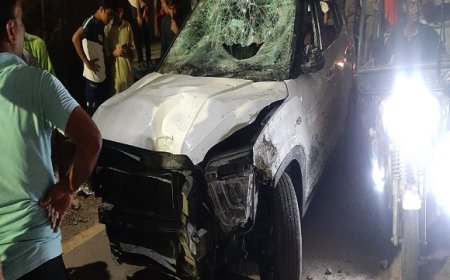 लखनऊ में बेकाबू कार सवार ने राह चलते लोगों को रौंदा, पांच घायल