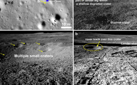 Chandrayaan-3 Moon Mission Discovers 160-km-Wide Crater