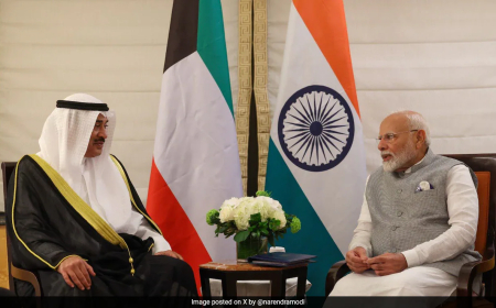 PM Modi meets Crown Prince of Kuwait at UN