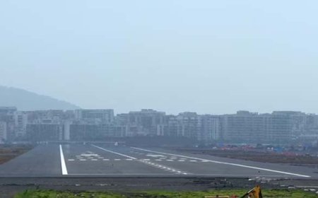 नवी मुंबई अंतरराष्ट्रीय हवाई अड्डे पर पहली ट्रायल लैंडिंग 5 अक्टूबर को होगी