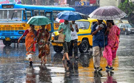 बंगाल के कई जिला में होती रहेगी लगातार बारिश