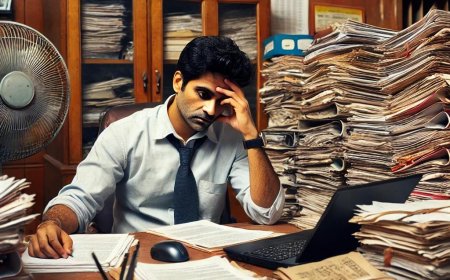 पालिका कर्मचाऱ्यांवर कामाचा अतिरिक्त ताण:नगररचना विभागातील कर्मचाऱ्याचा आत्महत्येचा प्रयत्न?