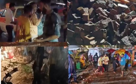 उज्जैनः महाकाल मंदिर के पास दीवार गिरने से दो लोगों की मौत, दो घायल इंदौर रेफर