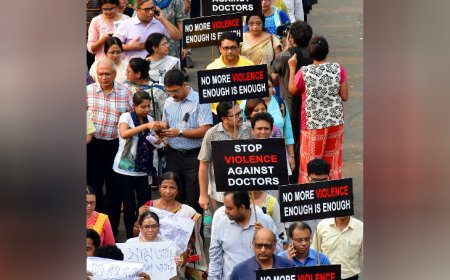 Junior Doctors at Sagar Dutta Hospital to Strike Again Following Attack