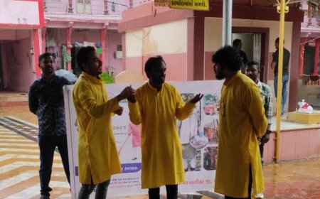 ફોર ક્લોન એજન્સી દ્વારા શેરી નાટક ભજવીને ચાલી રહેલા સ્વચ્છતા અભિયાનને જાગૃતિ સંદેશ પહોચાડવા સુંદર પ્રયાસ