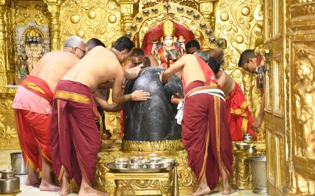 સોમનાથ ભાદ્ર માસની શિવરાત્રીની શ્રી સોમનાથ મંદિર ખાતે ઉલ્લાસભેર ઉજવણી