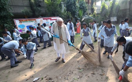 Swachhata Abhiyan Completes 10 Years: Prime Minister Discusses Efforts to Ensure Better Sanitation Facilities