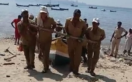 गिरगाव किनाऱ्यावरून भूमिपुत्र मच्छिमारांच्या बोटी जप्त