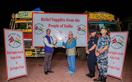 भारत ने नेपाल के आग्रह पर पुल निर्माण सामग्री भेजी