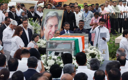 Ratan Tata's Funeral to Be Held with State Honors in Mumbai This Evening