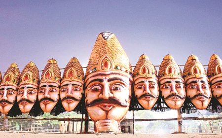 रायपुर में 101 फीट के रावण के पुतले का होगा दहन