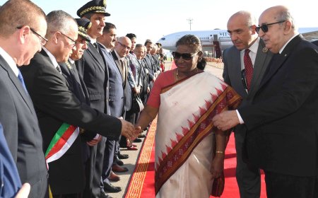 રાષ્ટ્રપતિ મુર્મુ અલ્જીરિયામાં ભારતીય સમુદાયને મળ્યા, કહ્યું- તમે ભારતના સાચા રાજદૂત છો