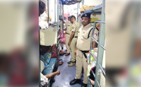 हावड़ा-मुंबई एक्सप्रेस ट्रेन में बम की धमकी से सनसनी, तलाशी में नहीं मिला बम
