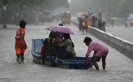 Chennai Rains: IMD Issues Alert for Heavy Rainfall in Tamil Nadu Capital