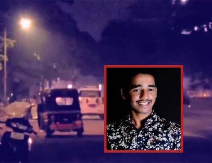 पुण्यात वेगवान कार-मोटारसायकलच्या अपघातात एक युवक ठार