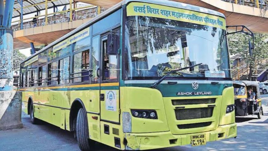 वसई-विरार महापालिका की परिवहन सेवा का 15 हजार वरिष्ठ नागरिकों ने उठाया लाभ - 8500 स्कूली छात्रों के लिए भी मुफ्त सेवा