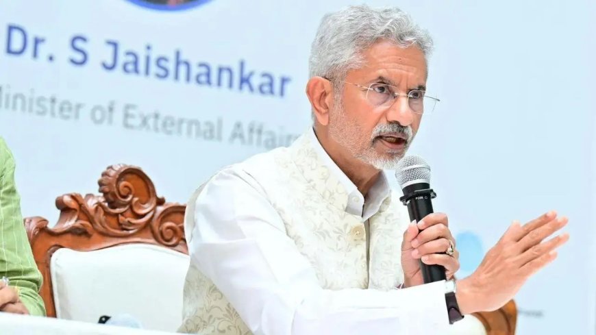 Jaishankar Highlights India’s "Balanced" Stance on Palestine, Backs Two-State Solution