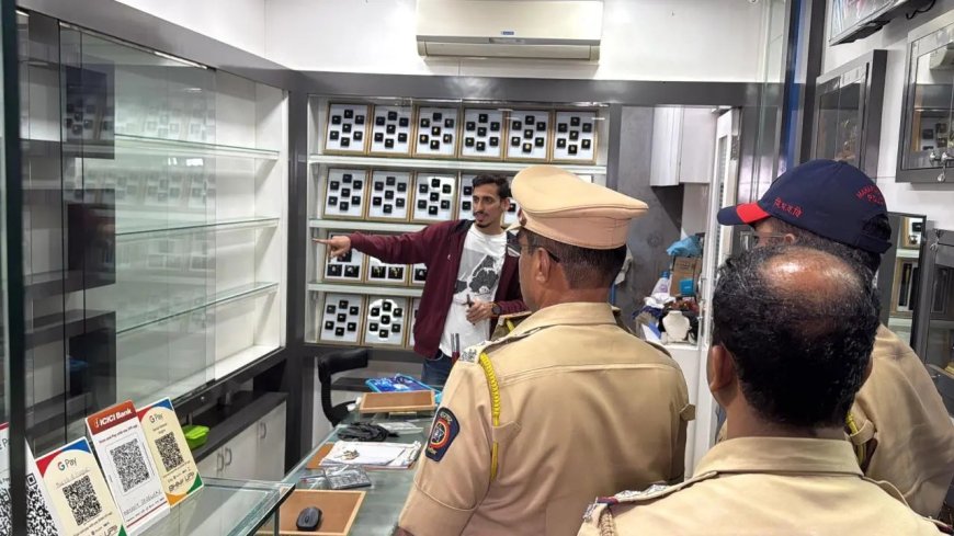 वसई : मयंक ज्वेलर्सवर दरोडा; सराफ मालक जखमी