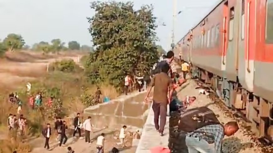 Jalgaon Train Tragedy: 12 Lives Lost as Passengers Jump onto Tracks