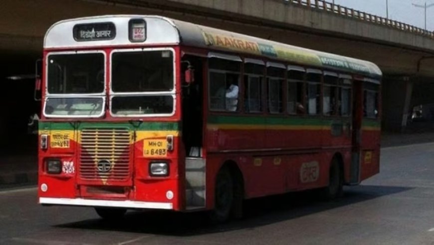 Tragic Accident in Gorai: Young Man Dies After Motorcycle Collides with BEST Bus