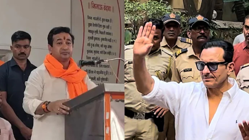 Did Saif Ali Khan Really Get Stabbed or Was It All for Show? Maharashtra Minister Questions Attack Incident