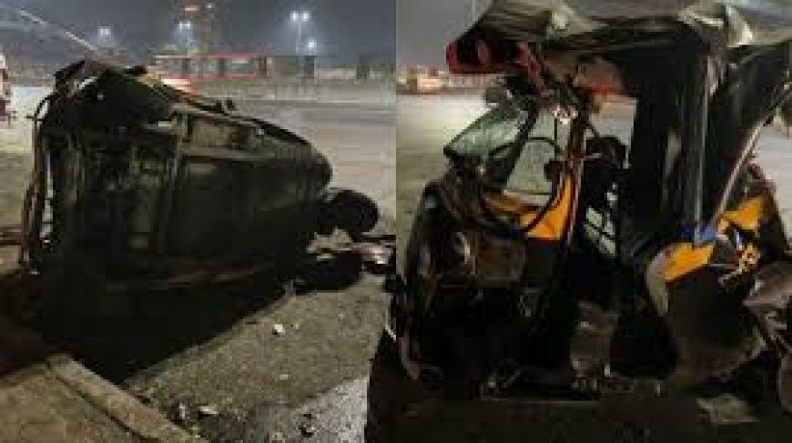 Tragic Crash on Sion-Panvel Highway Claims Life of Sleeping Autorickshaw Driver