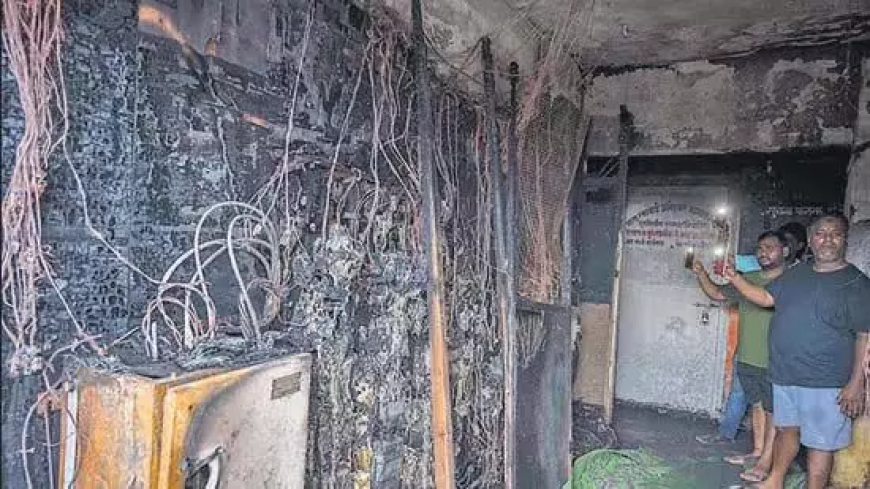 घाटकोपर में दो अलग-अलग आगजनी की घटनाओं में 13 लोग धुएं से प्रभावित