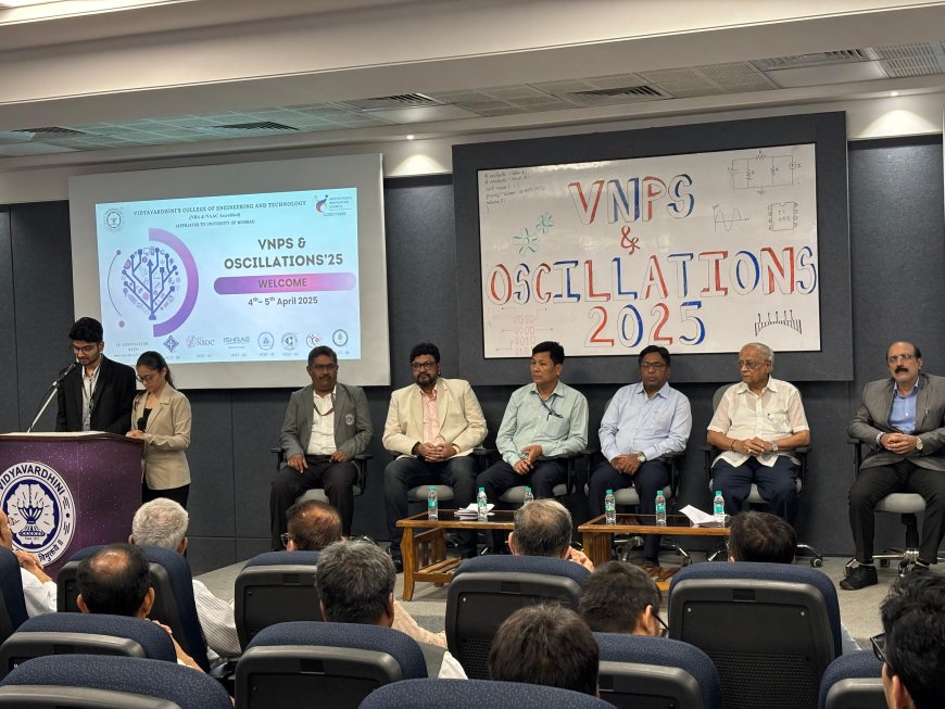 विद्यावर्धिनी अभियांत्रिकी आणि तंत्रज्ञान महाविद्यालयात VNPS 2025 राष्ट्रीय स्तरावरील प्रकल्प प्रदर्शन स्पर्धेचे आयोजन