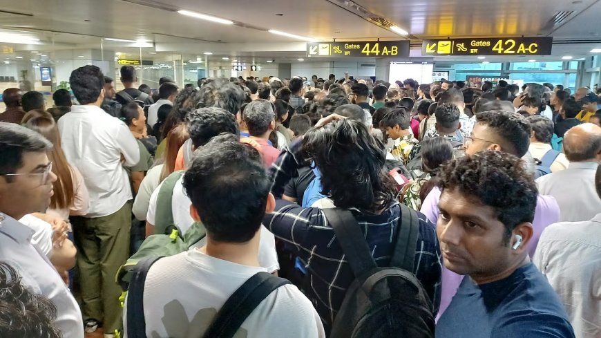 दिल्ली एयरपोर्ट पर धूल भरी आंधी से उड़ी अफरातफरी, दर्जनों उड़ानों में देरी और रद्द, यात्रियों में भारी नाराज़गी
