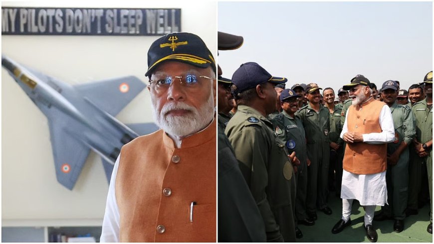 PM Modi Visits Adampur Air Base, Lauds IAF for Role in Operation Sindoor