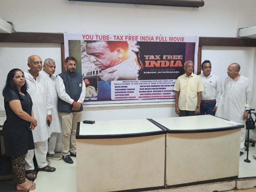 टैक्स फ्री इंडिया': कर उत्पीड़न के खिलाफ व्यापारियों की रचनात्मक क्रांति